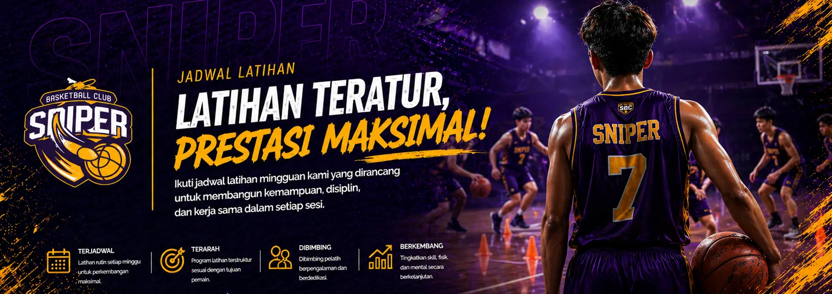 Jadwal Latihan Sniper Basketball