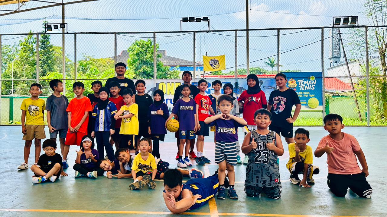 Latihan Gabungan Bersama Klub Basket Bandung